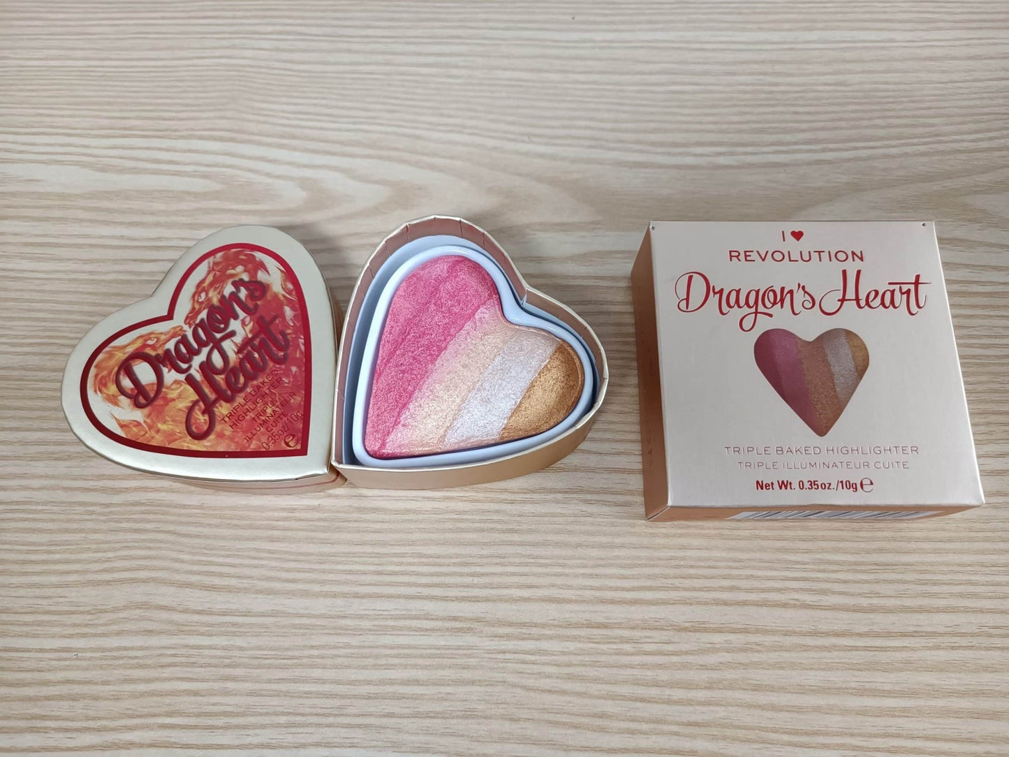 Revolution Mermaid & Dragon Heart Highlighter - Lotshop.pk