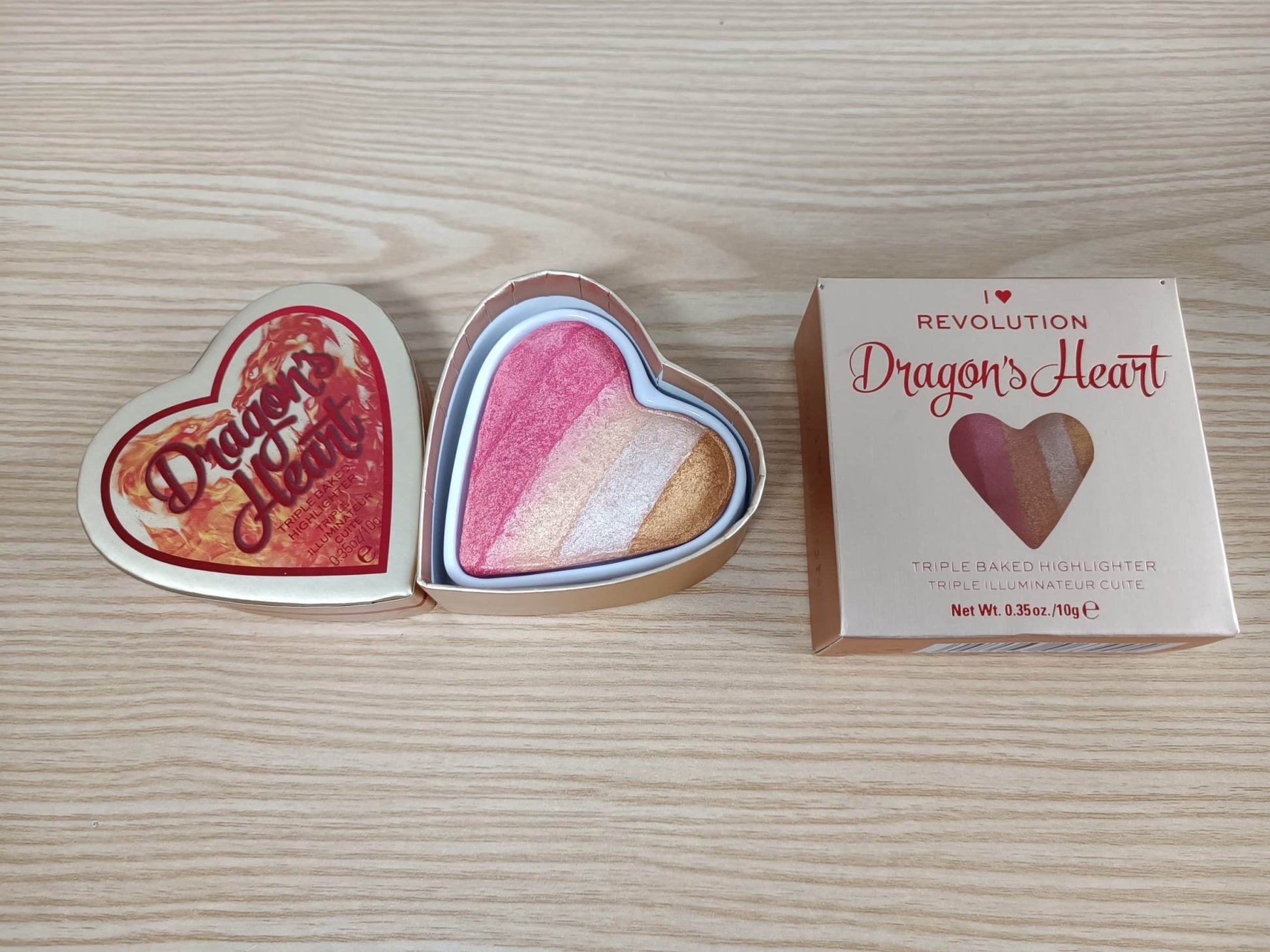 Revolution Mermaid & Dragon Heart Highlighter - Lotshop.pk