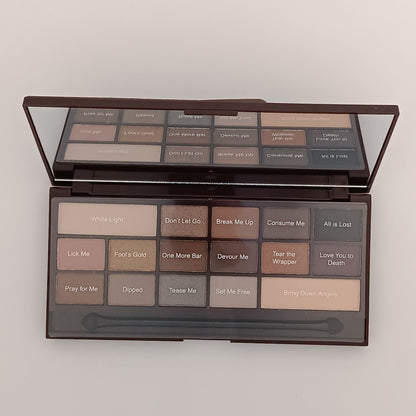 Revolution Wonder Palette I Heart Chocolate | Decadent Eyeshadow Collection - Lotshop.pk