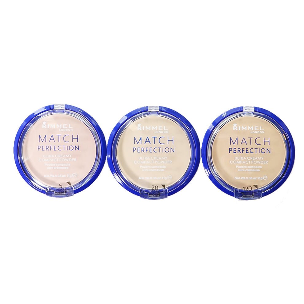 Rimmel Match Perfection Ultra Creamy Compact Powder - Lotshop.pk