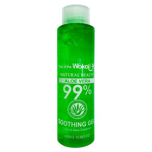 Fruit of the Wokali Aloe Vera Soothing Gel – 99% Pure Hydration for Glowing, Calm Skin 🌿✨ - 300ml