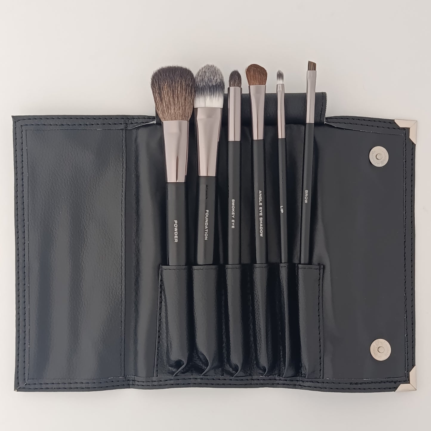 SIXPLUS 6-Piece Professional Makeup Brush Set – Travel Essentials Kit