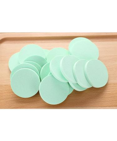 Round Makeup Sponge Puff Set 20-Piece  – Soft Cosmetic Powder & Foundation Sponges Pakistan 💚✨
