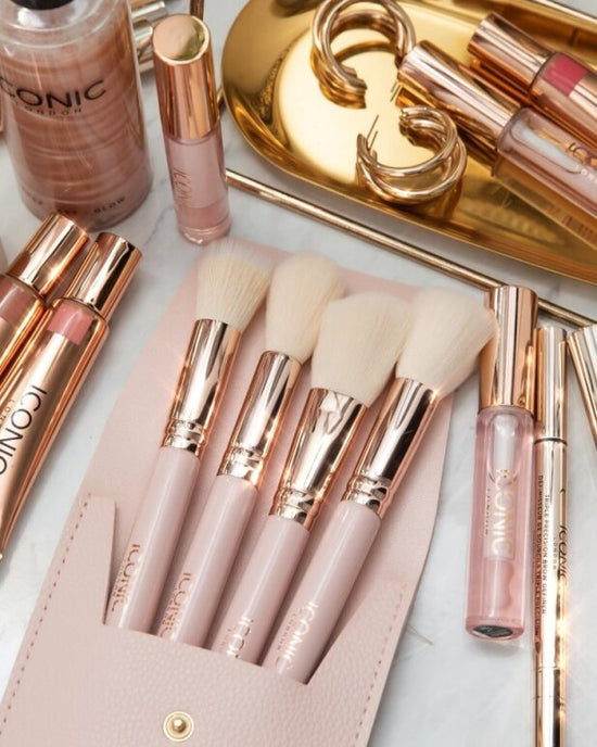 ICONIC London Luxe 4-Piece Face Brush Set