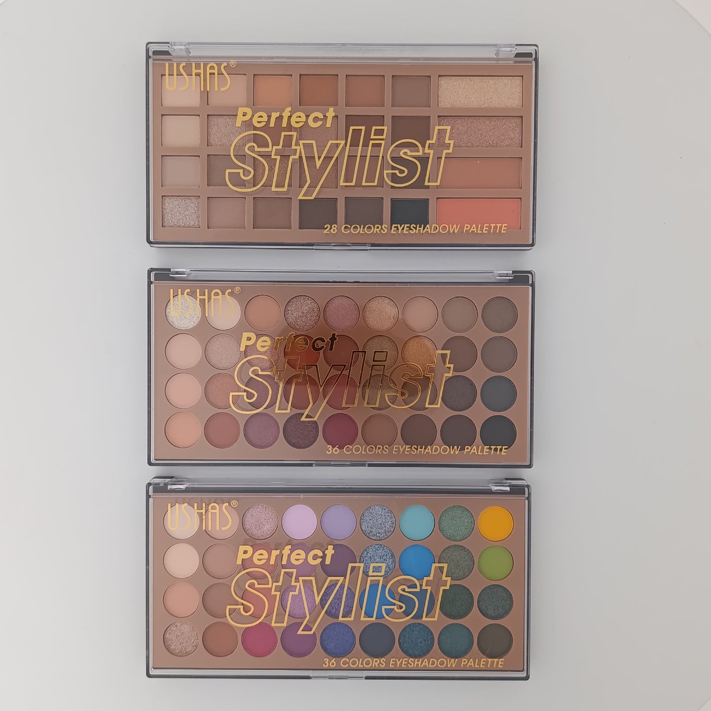 Ushas Perfect Stylist Eyeshadow Palette – Professional Multi-Shade Glam Kits