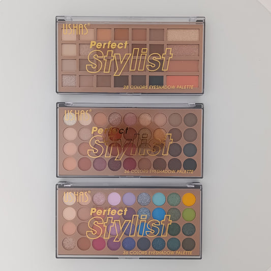 Ushas Perfect Stylist Eyeshadow Palette – Professional Multi-Shade Glam Kits