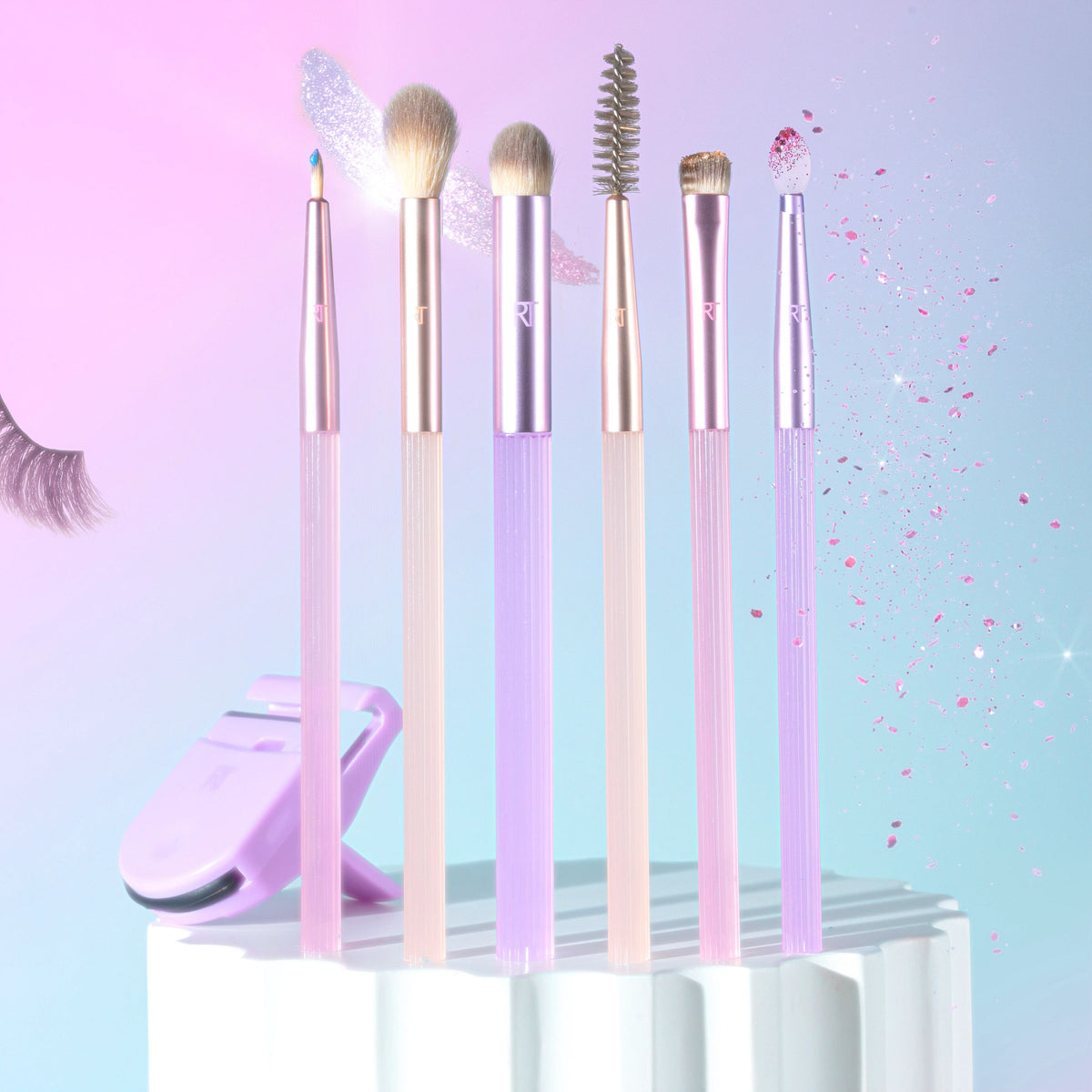 Real Techniques Pastel Pop Frosted lids eye set