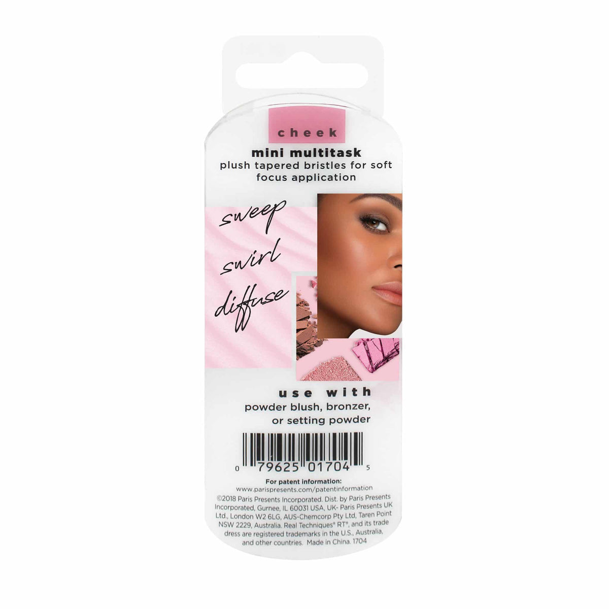 Real Techniques Mini Multitask Brush for blush + bronzer RT-407