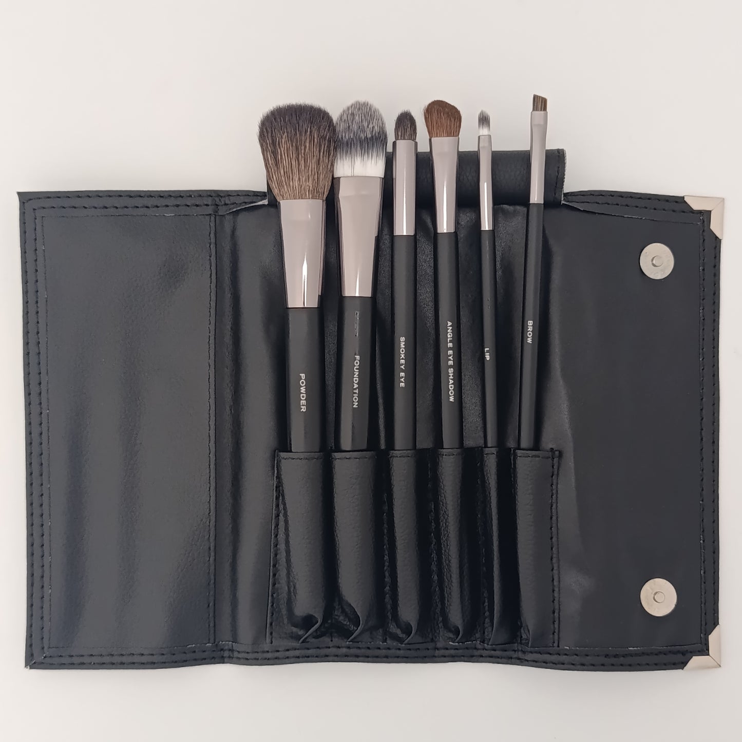 SIXPLUS 6-Piece Professional Makeup Brush Set – Travel Essentials Kit
