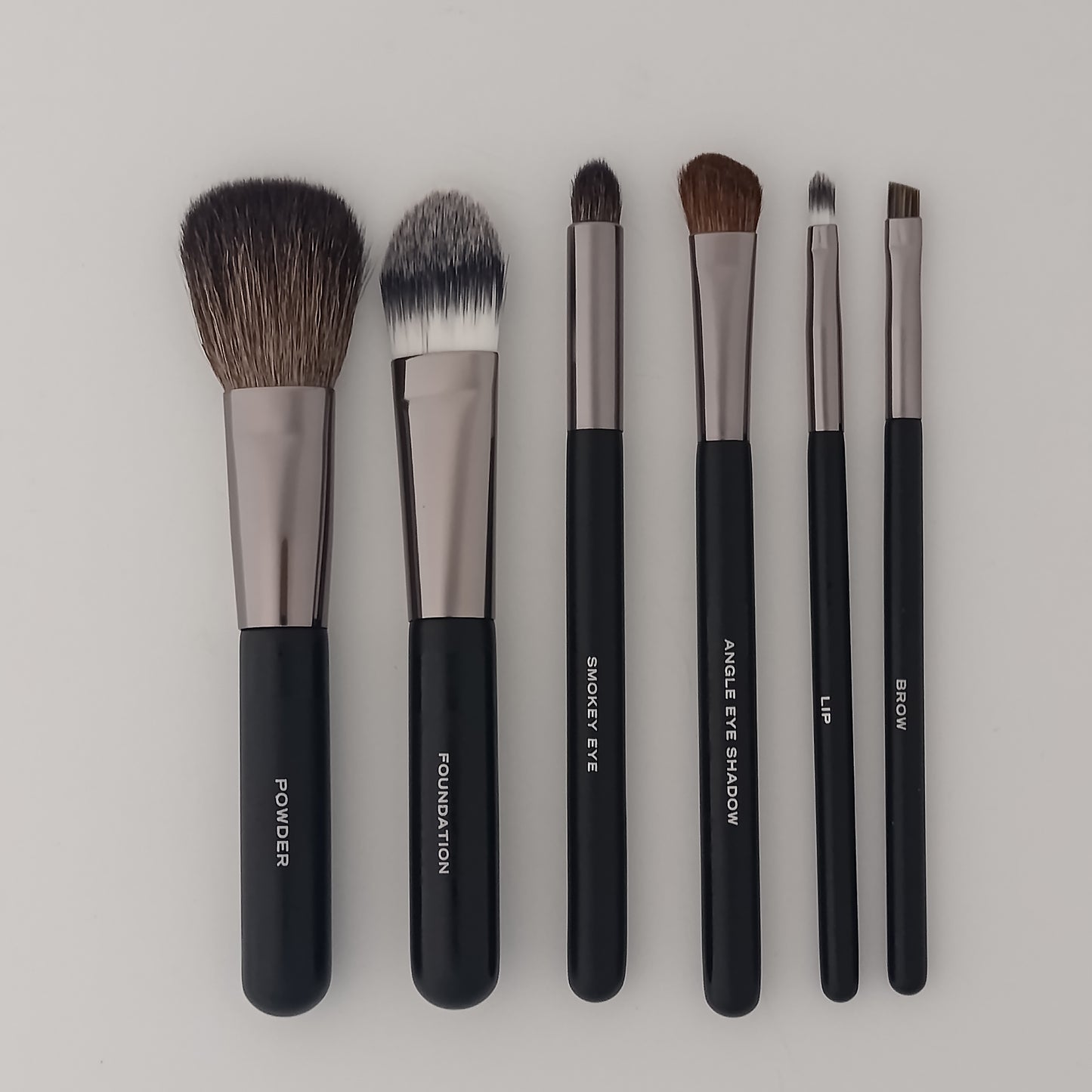 SIXPLUS 6-Piece Professional Makeup Brush Set – Travel Essentials Kit