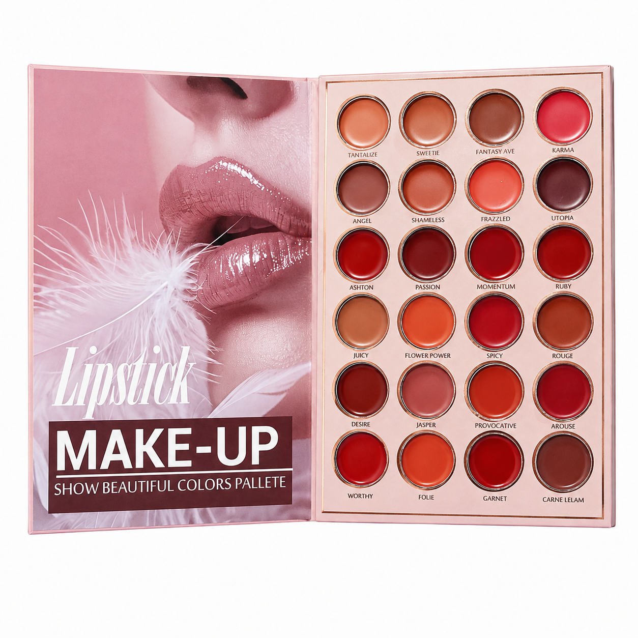 Mocallure Gorgeous 6-in-1 Makeup Palette – Eyeshadow, Blush, Highlighter, Contour, Brow & Lip Palette