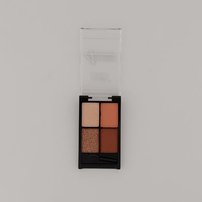 Ushas 4-Color Mini Eye Shadow Palette – Pocket-Sized Quad Kit with Applicator