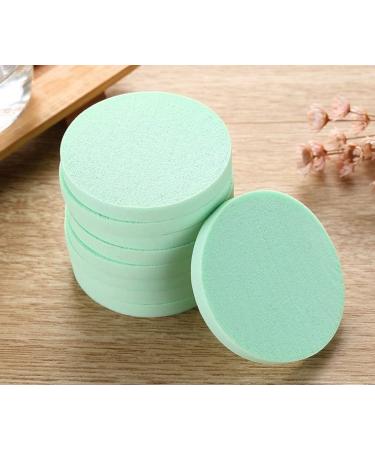 Round Makeup Sponge Puff Set 20-Piece  – Soft Cosmetic Powder & Foundation Sponges Pakistan 💚✨