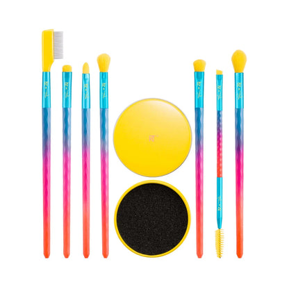 Real Techniques Electric Love Extra AF Eye Kit – Limited Edition Eye Makeup Brush Set