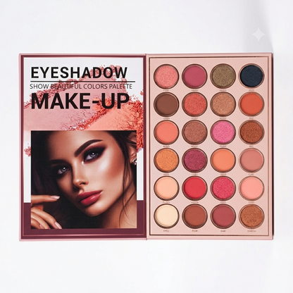 Mocallure Gorgeous 6-in-1 Makeup Palette – Eyeshadow, Blush, Highlighter, Contour, Brow & Lip Palette