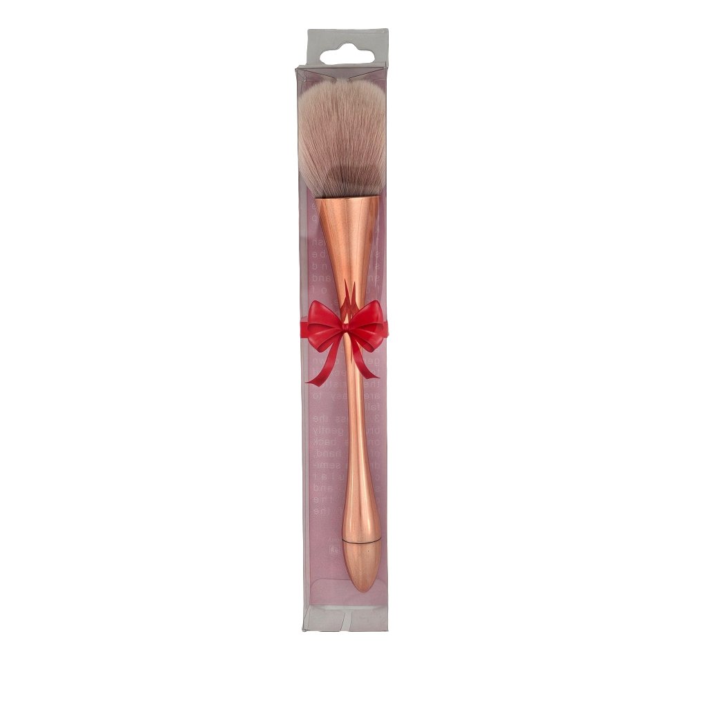 Rose Gold Luxe Powder Brush – Soft, Flawless Finish - Lotshop.pk