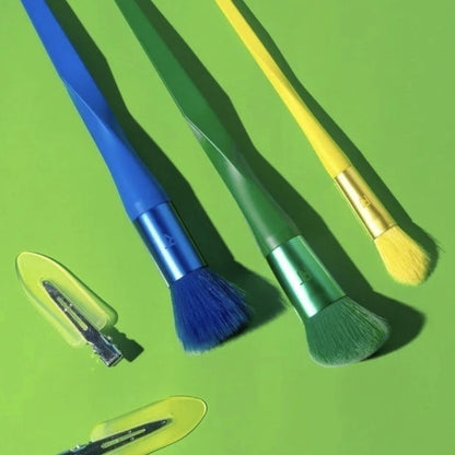 Real Techniques Daygleam Glazed Daze Face Set – Limited Edition Glow Brush Kit