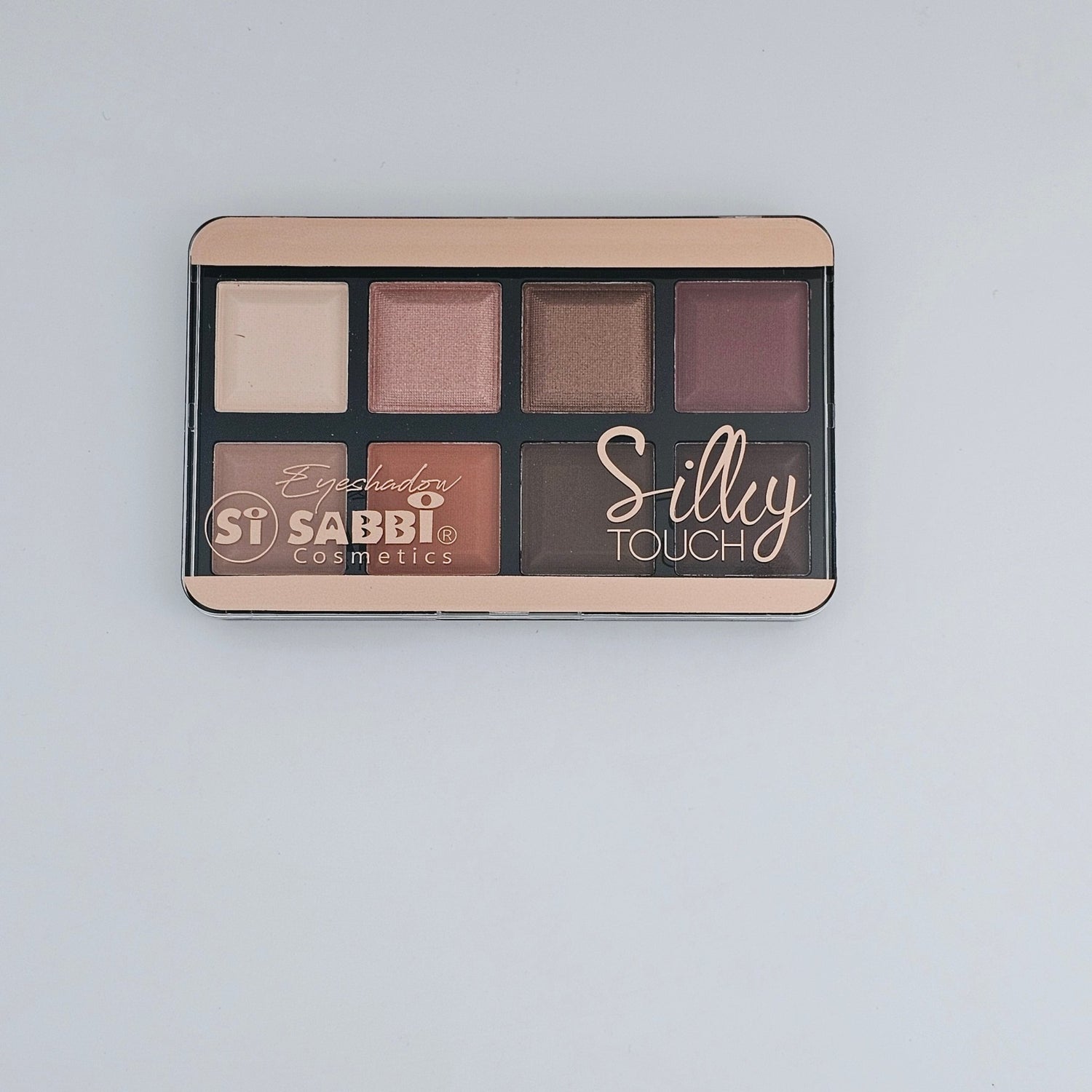 Sabbi Cosmetics Silky Touch Eyeshadow Palette – 8 Shades - Lotshop.pk