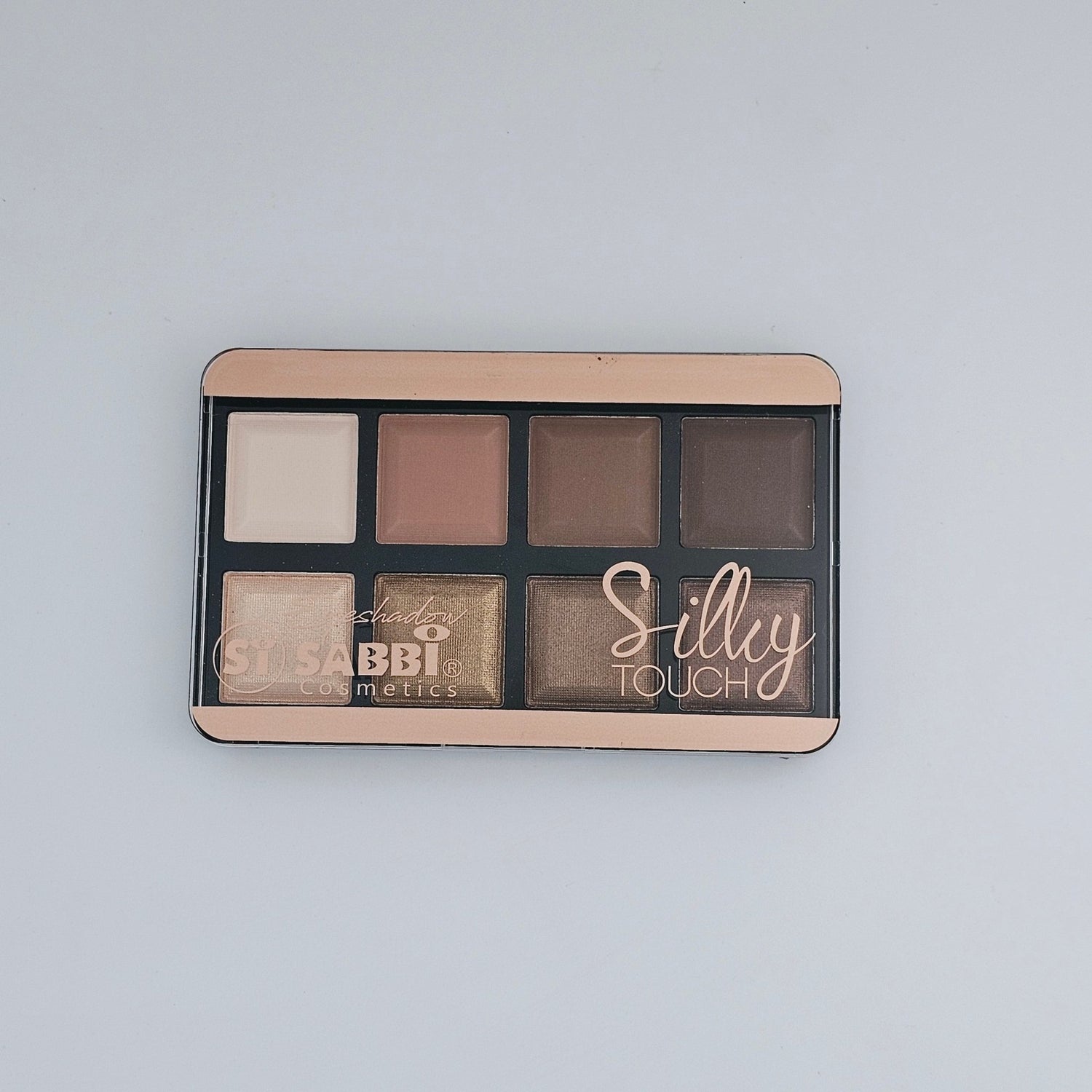 Sabbi Cosmetics Silky Touch Eyeshadow Palette – 8 Shades - Lotshop.pk