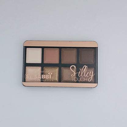 Sabbi Cosmetics Silky Touch Eyeshadow Palette – 8 Shades - Lotshop.pk