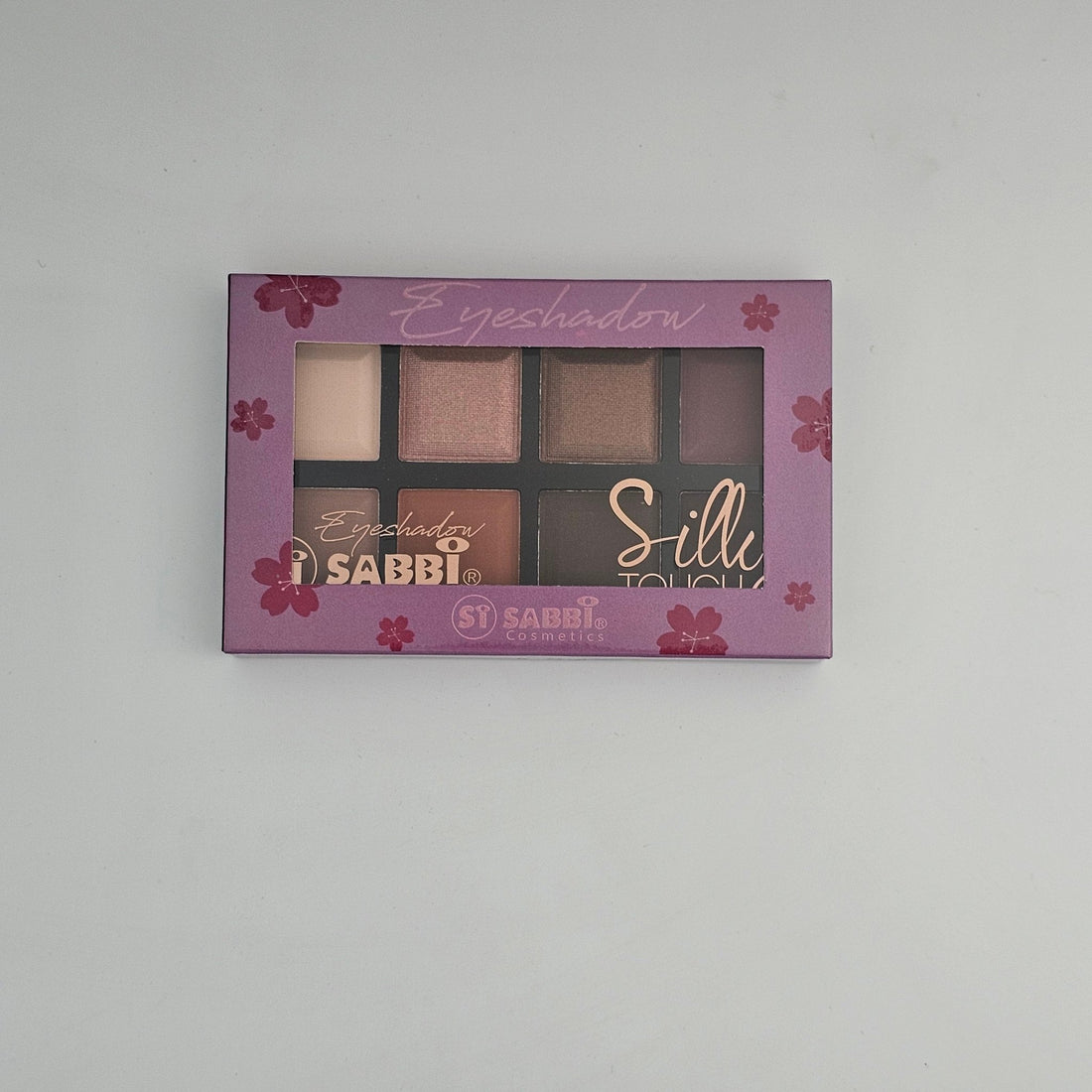 Sabbi Cosmetics Silky Touch Eyeshadow Palette – 8 Shades - Lotshop.pk