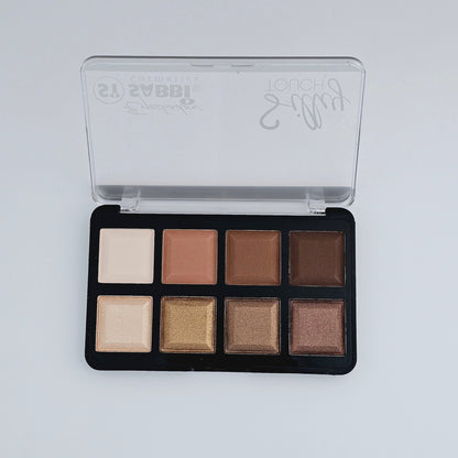 Sabbi Cosmetics Silky Touch Eyeshadow Palette – 8 Shades - Lotshop.pk