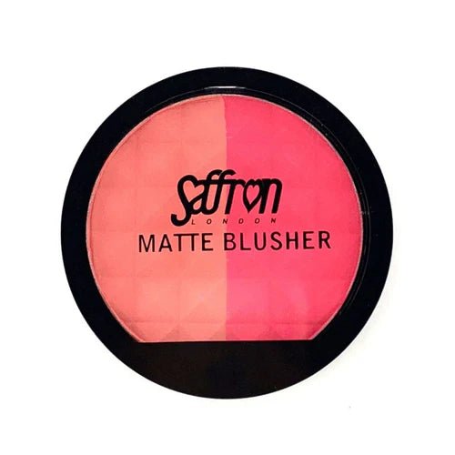 Saffron Matte Blusher Duo Pan – Perfect Natural Glow - Lotshop.pk