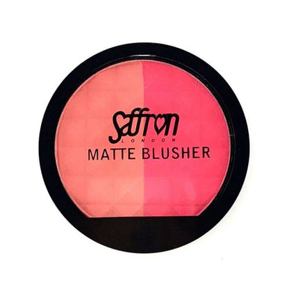 Saffron Matte Blusher Duo Pan – Perfect Natural Glow - Lotshop.pk