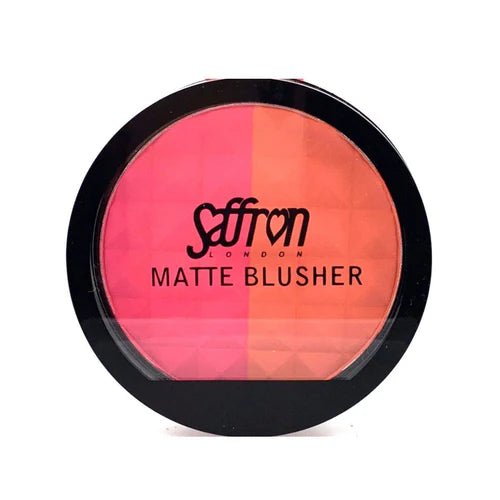 Saffron Matte Blusher Duo Pan – Perfect Natural Glow - Lotshop.pk