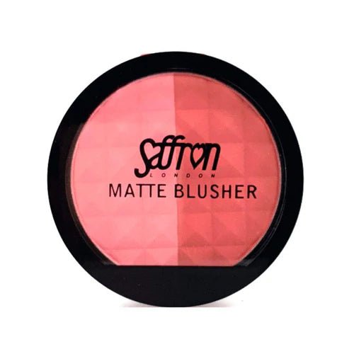 Saffron Matte Blusher Duo Pan – Perfect Natural Glow - Lotshop.pk