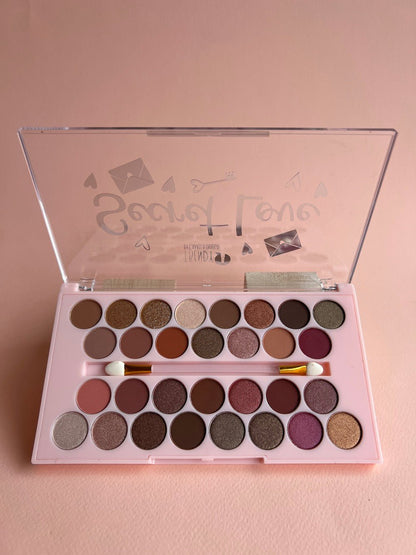 Secret Love Trendy Eyeshadow Palette – 30 Vibrant Shades - Lotshop.pk