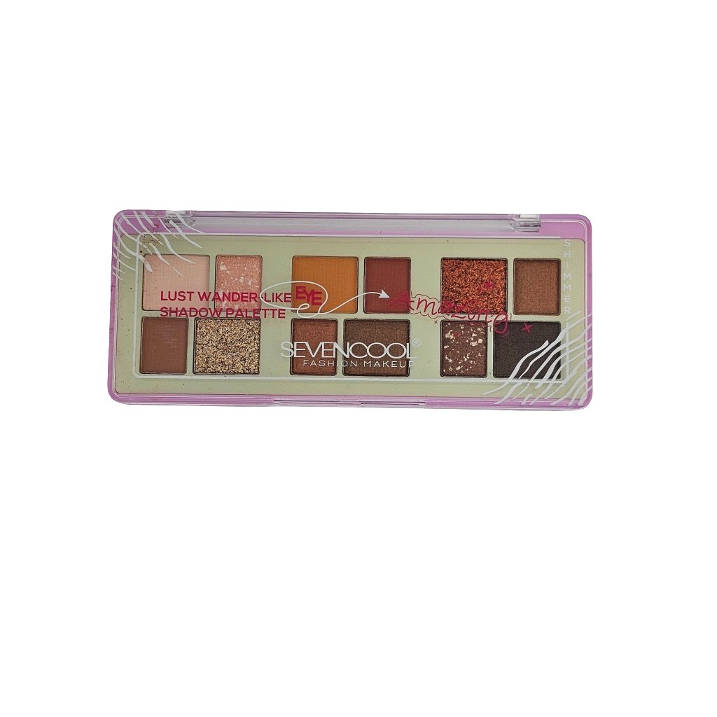 Seven Cool Fashion Makeup Lust Wander Like Eyeshadow Palette - Lotshop.pk