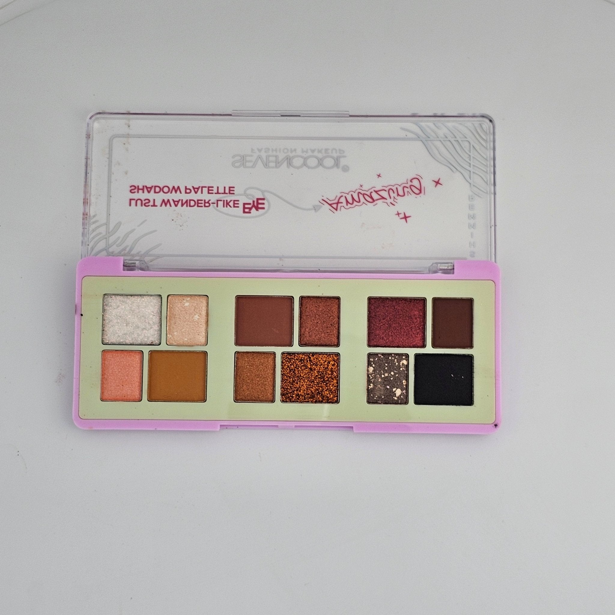 Seven Cool Fashion Makeup Lust Wander Like Eyeshadow Palette - Lotshop.pk