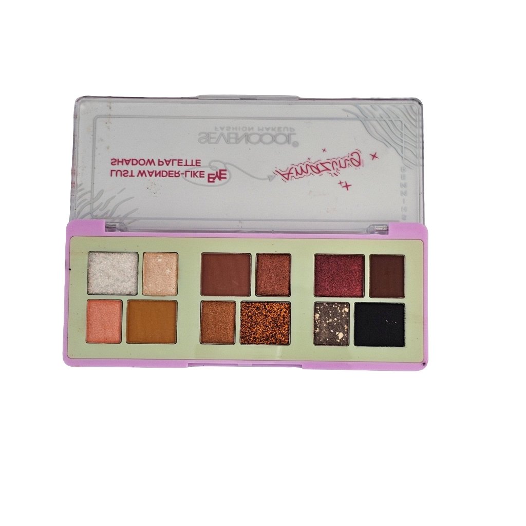 Seven Cool Fashion Makeup Lust Wander Like Eyeshadow Palette - Lotshop.pk