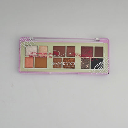 Seven Cool Fashion Makeup Lust Wander Like Eyeshadow Palette - Lotshop.pk