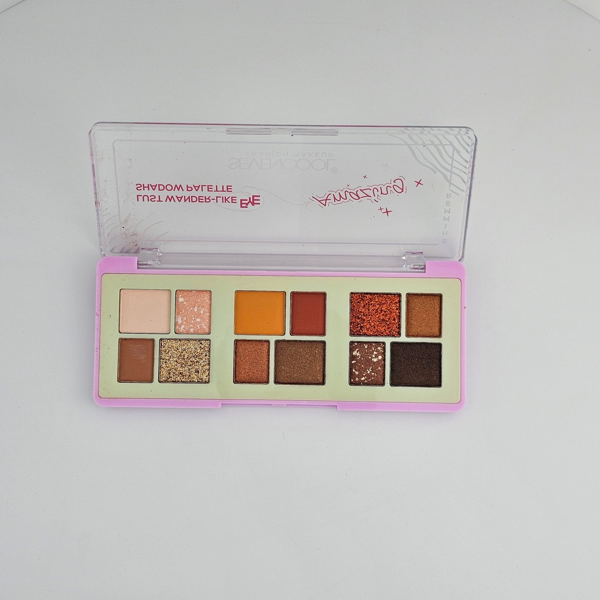 Seven Cool Fashion Makeup Lust Wander Like Eyeshadow Palette - Lotshop.pk