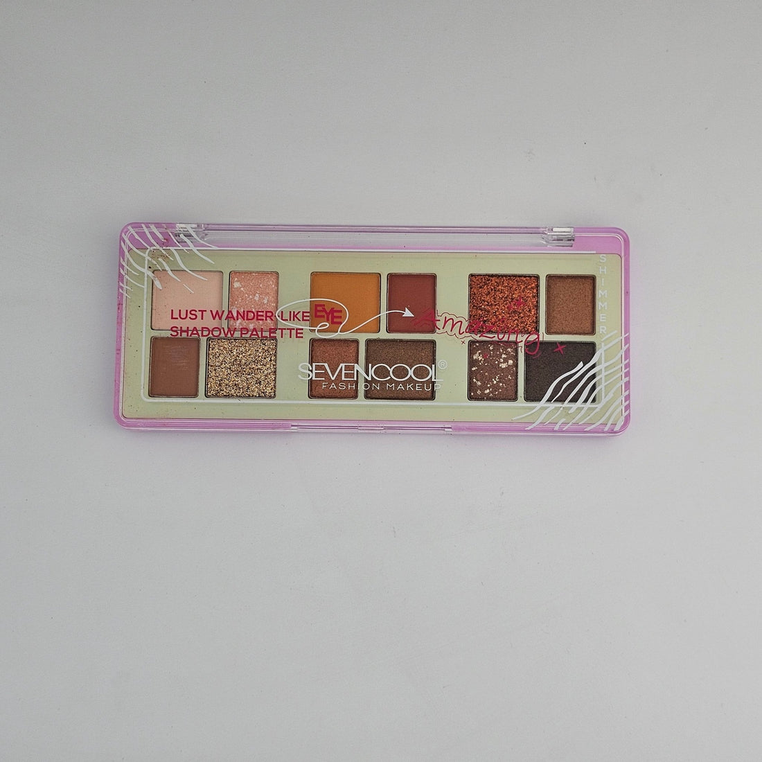 Seven Cool Fashion Makeup Lust Wander Like Eyeshadow Palette - Lotshop.pk