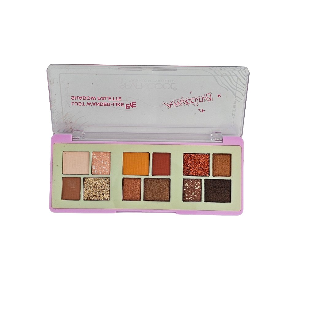 Seven Cool Fashion Makeup Lust Wander Like Eyeshadow Palette - Lotshop.pk