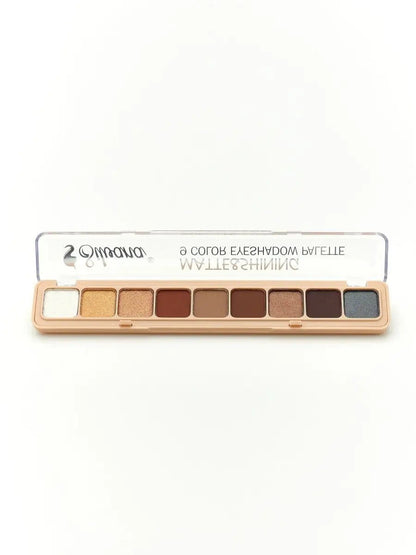 Silvana 9 - Color Eyeshadow Palette – Matte & Shimmer Perfection - Lotshop.pk