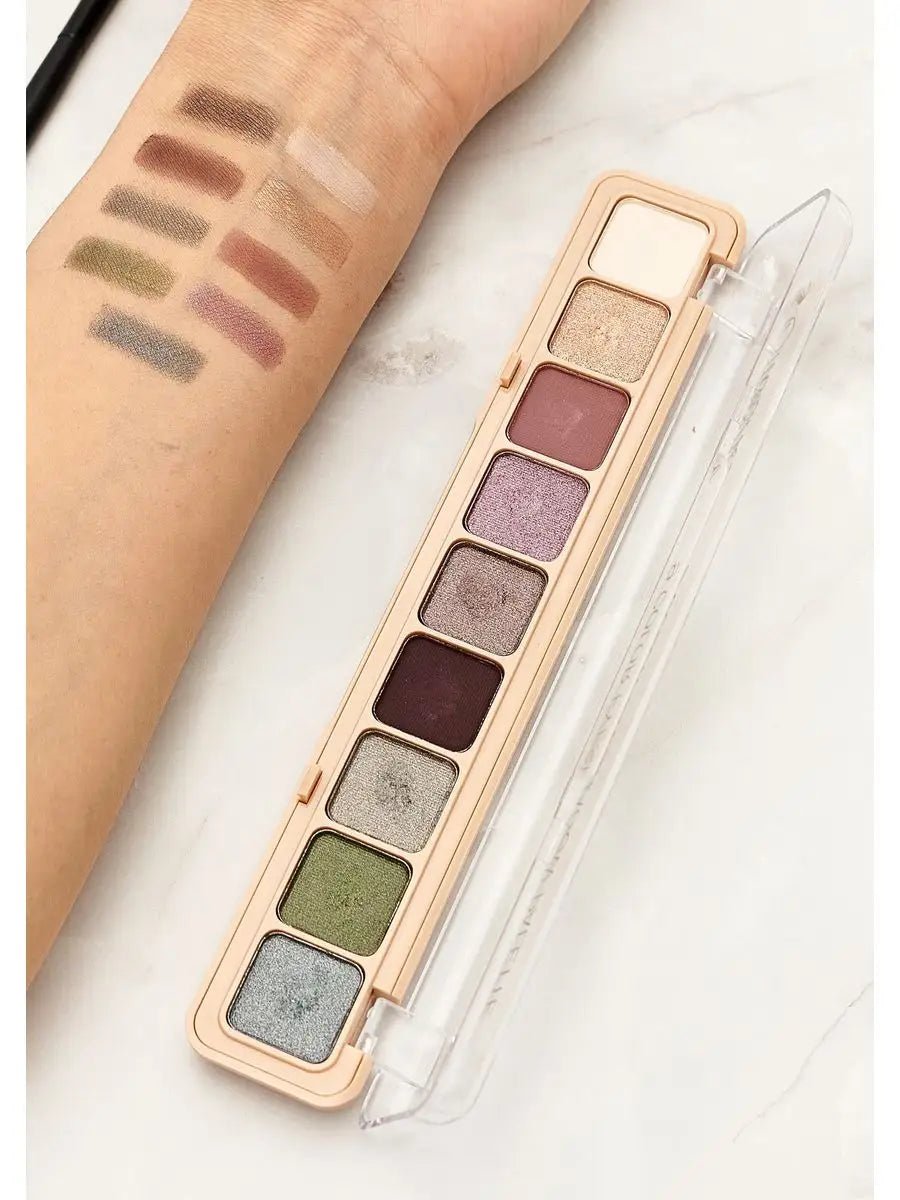 Silvana 9 - Color Eyeshadow Palette – Matte & Shimmer Perfection - Lotshop.pk