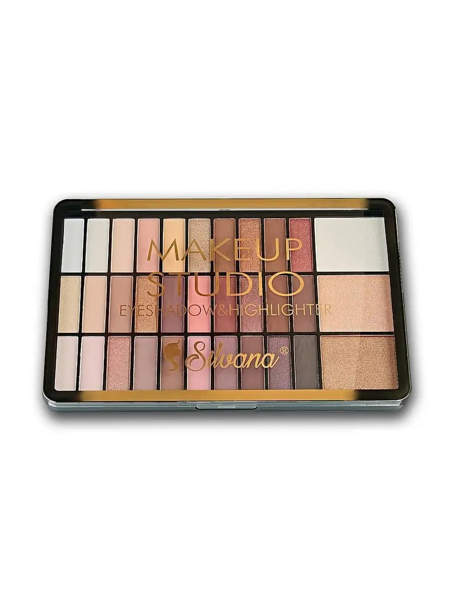 Silvana Makeup Studio Eyeshadow & Highlighter - Lotshop.pk