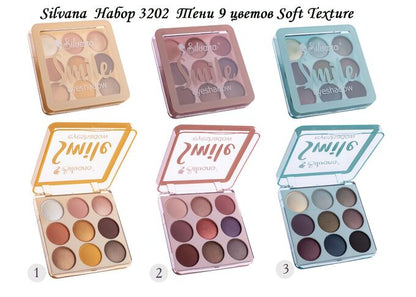 Silvana Smile Eyeshadow Palette – Vibrant Colors for Stunning Eye Looks - Lotshop.pk