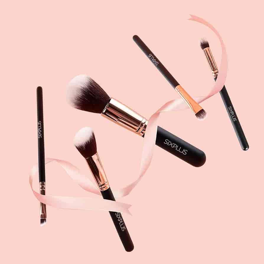 SIXPLUS 11-piece makeup brushes with travel pouch affordable price online in Pakistan