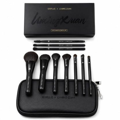 SIXPLUS Professional Face & Eye Makeup Brush Kit Online Pakistan