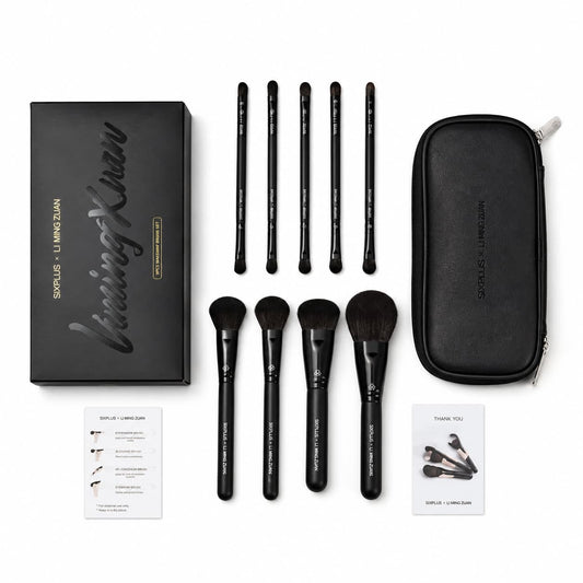 SIXPLUS × Li Ming Xuan 10-Piece Makeup Brush Set Buy Online Pakistan