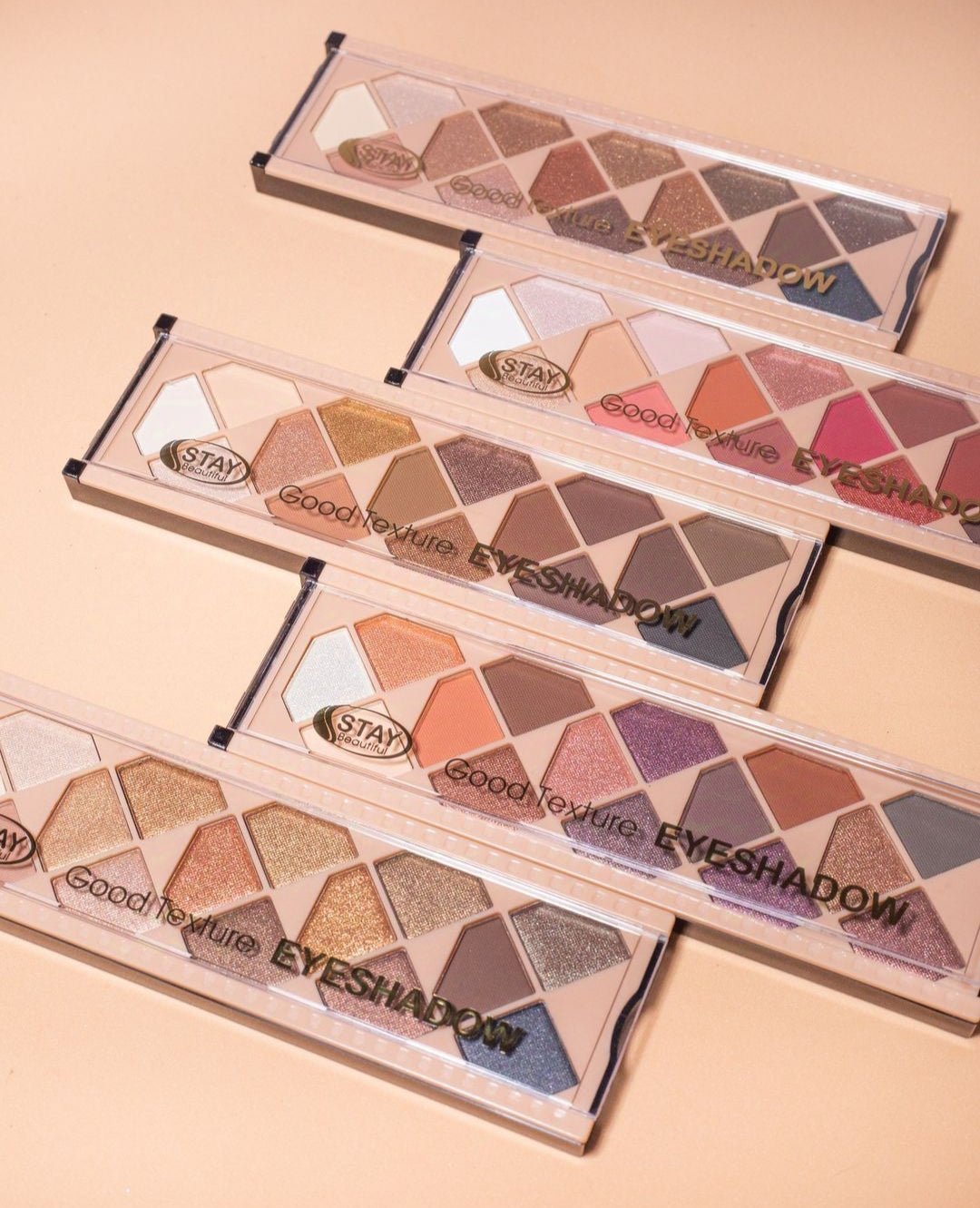 Stay Beautiful Good Texture 15 Colors Eyeshadow Palette – Vibrant Colors for Perfect Glam - Lotshop.pk