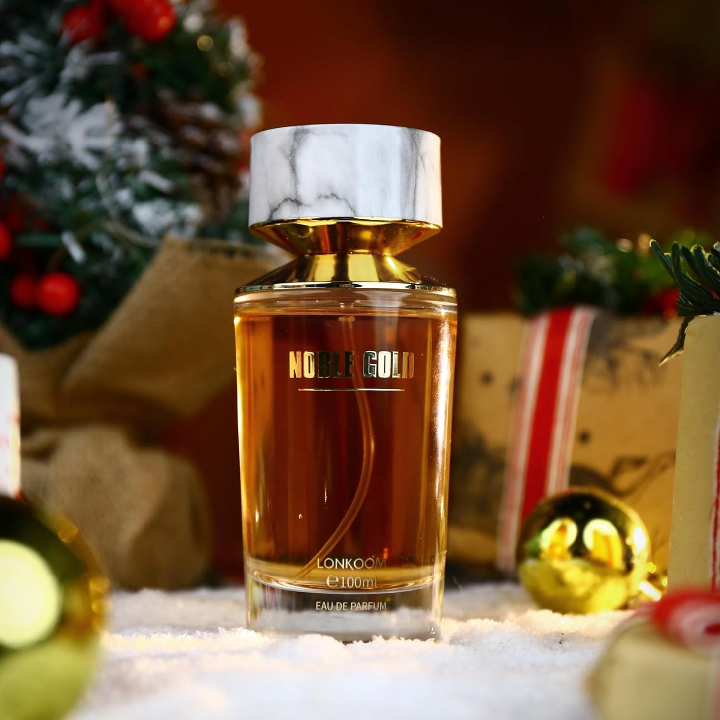 LONKOOM Noble Gold Eau De Parfum 100ml – Long-Lasting Luxury Oriental Perfume | Lotshop