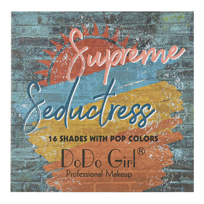 Supreme Seductress 16 Shades with Pop Colors DoDo Girl Professional - Lotshop.pk