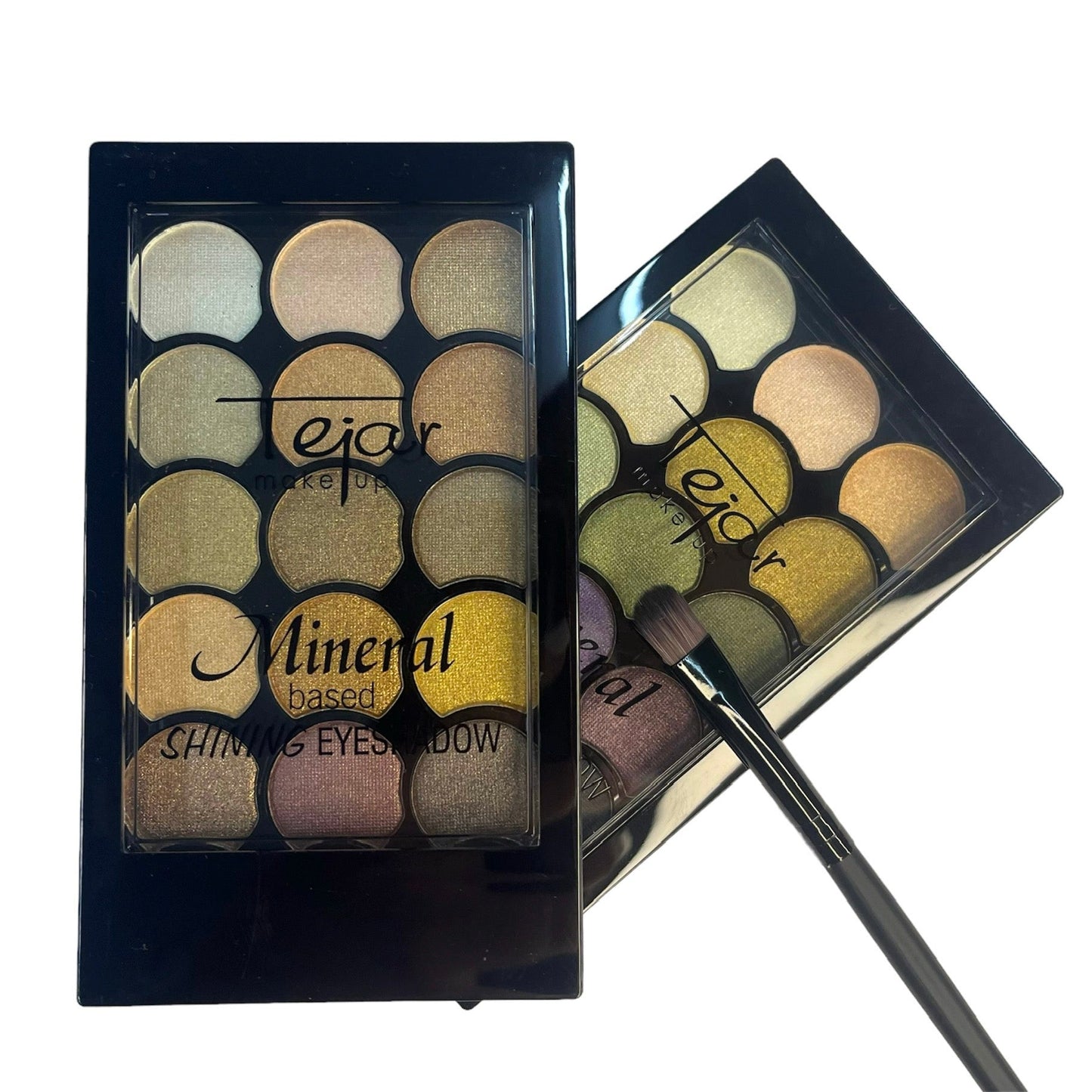 Tejar Make - up Mineral - Based Shining Eyeshadow – 15 Stunning Shades - Lotshop.pk