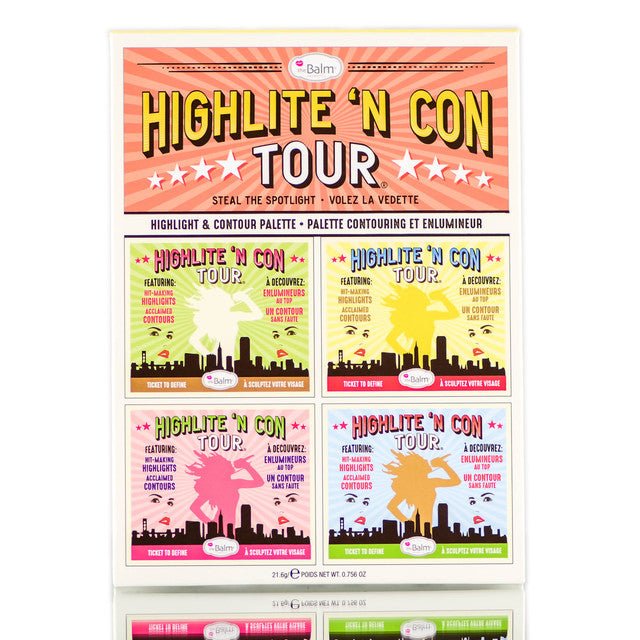 theBalm Highlite 'N Con Tour Palette – Complete Contour & Highlight Kit - Lotshop.pk